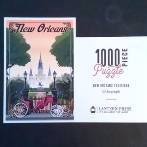 Puzzle New Orleans Lithograph